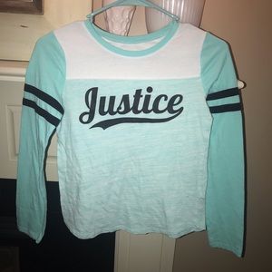 Justice girls top